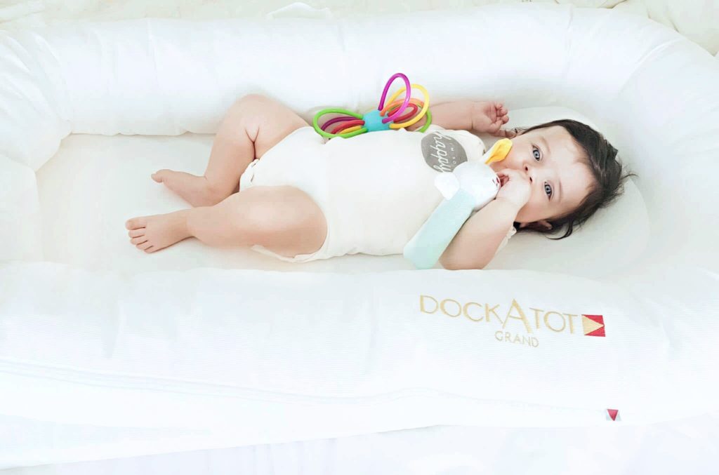 Baby DockaTot Grand bassinet feature the mommy couture blog