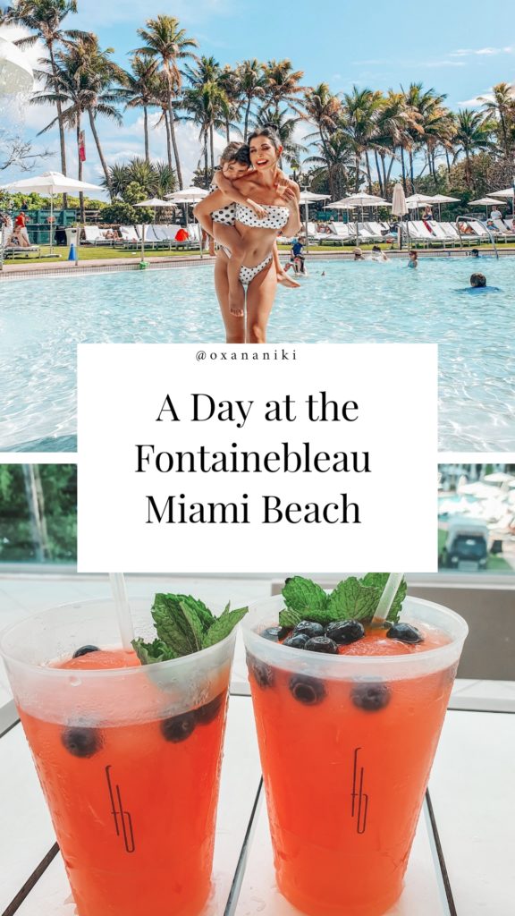 A day at the Fontainebleau miami beach